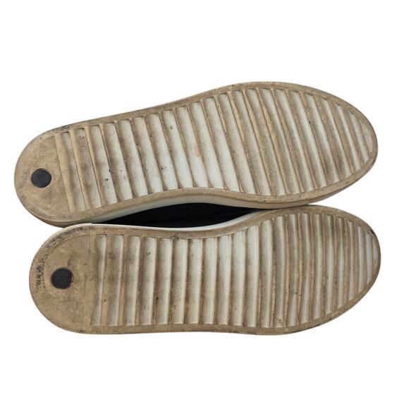 James Perse Carbon Low Men's Black Low Top Sneakers Size 9 Made in Italy - Picture 6 of 8